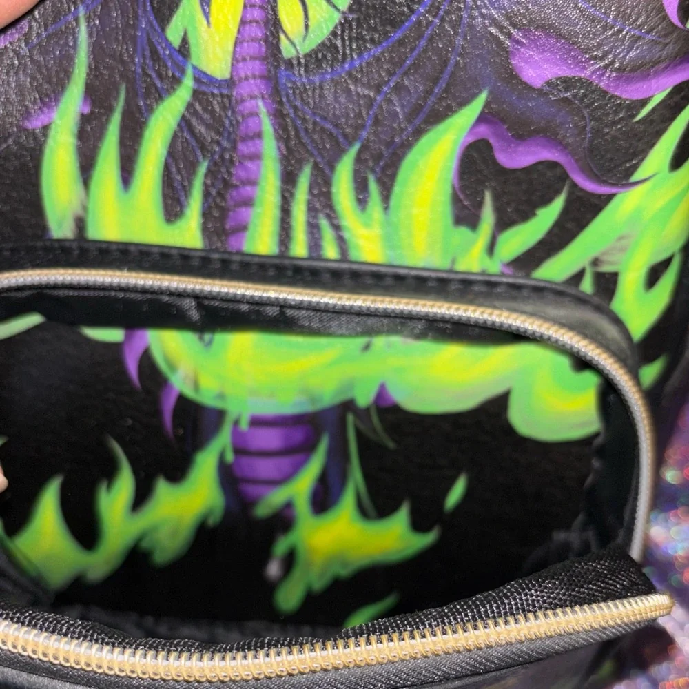 Malificent Backpack & Wallet - Picture 12 of 16
